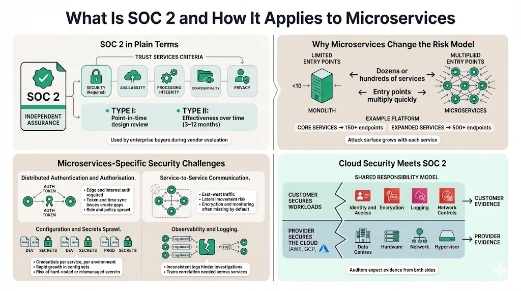 What Is SOC 2 and How It Applies to Microservices