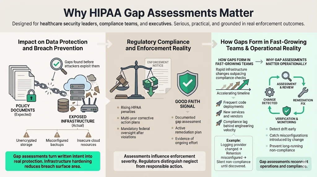 Why HIPAA Gap Assessments Matter