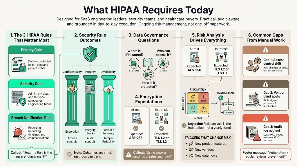 What HIPAA Compliance Really Requires Today