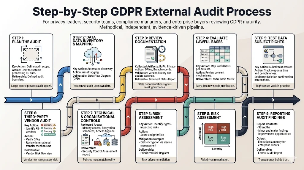 Step-by-Step GDPR External Audit Process