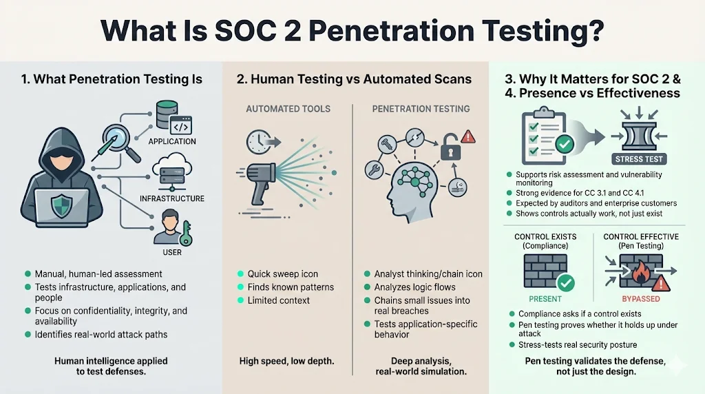 What Is SOC 2 Penetration Testing?