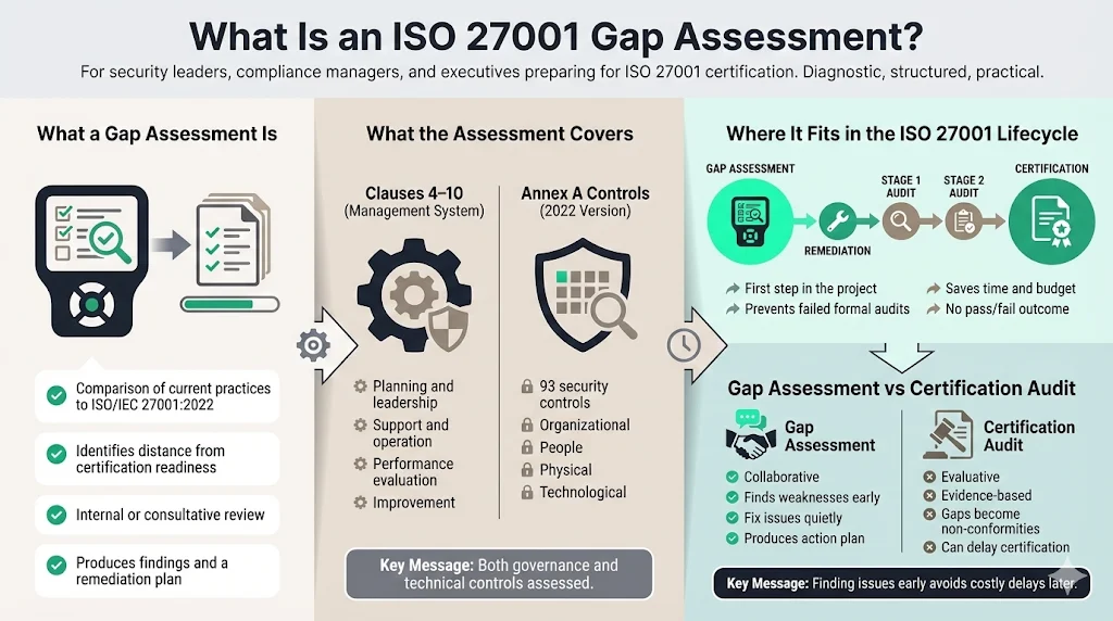What Is an ISO 27001 Gap Assessment?