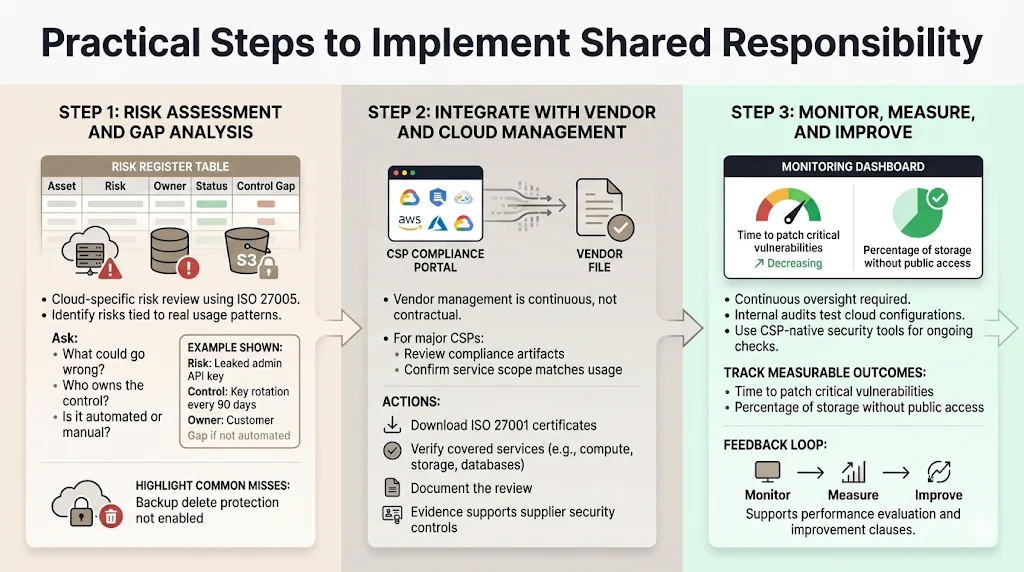 Practical Steps to Implement Shared Responsibility