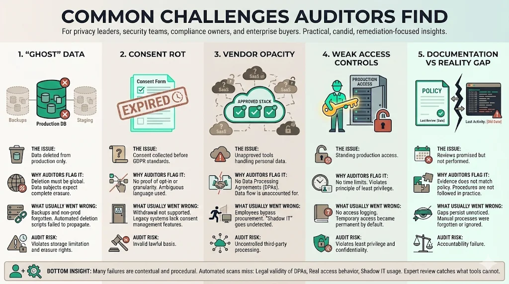 Common Challenges Auditors Find