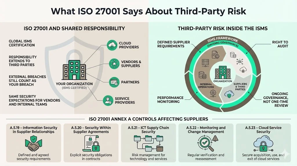What ISO 27001 Says About Third-Party Risk