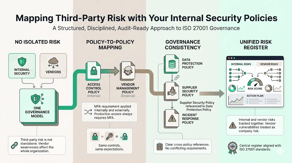 Mapping Third-Party Risk with Your Internal Security Policies