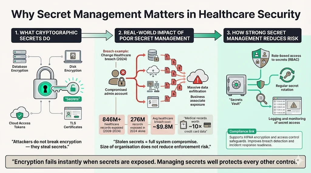 Why Secret Management Matters in Healthcare
