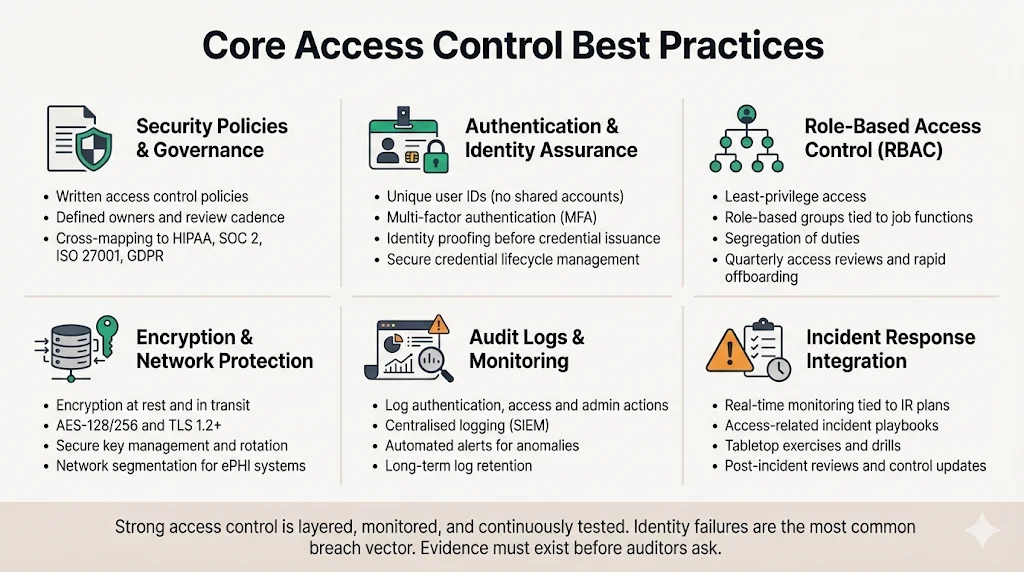 Core Access Control Best Practices