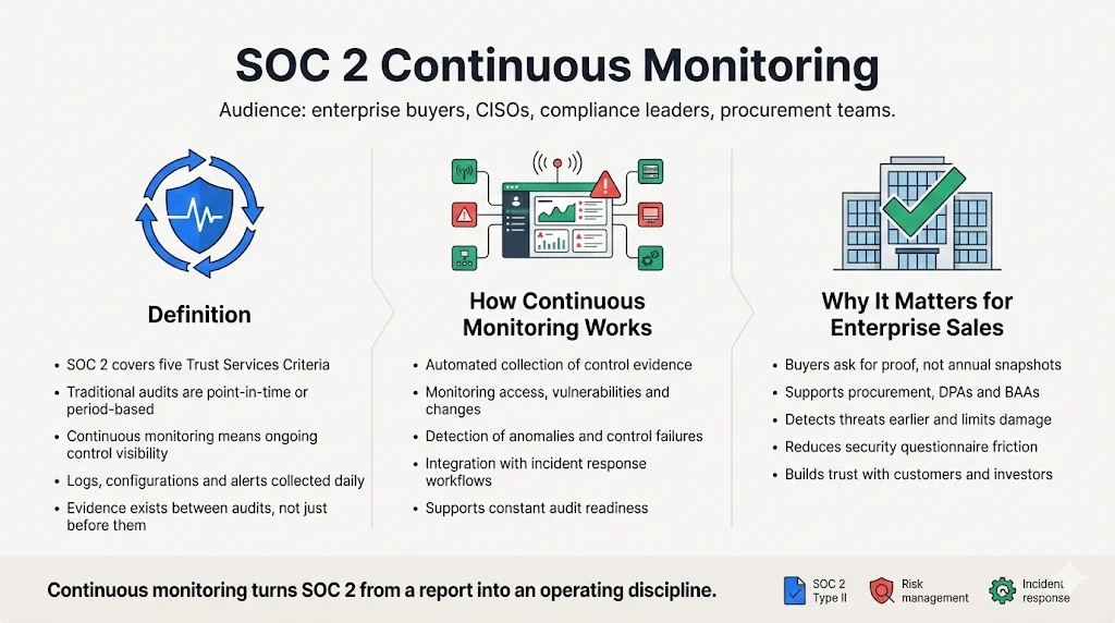 What is SOC 2 Continuous Monitoring?