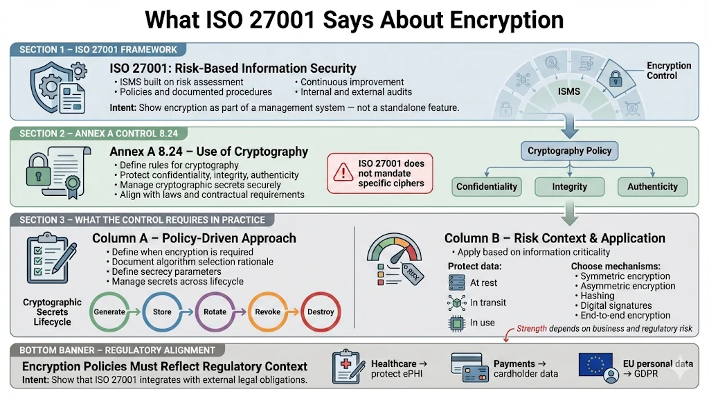 What ISO 27001 Says About Encryption