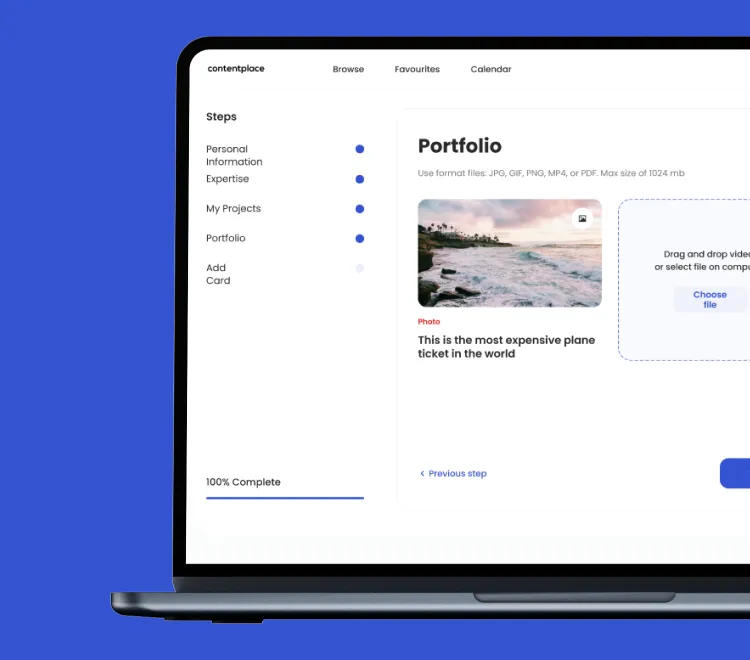 Thumbnail with screenshots of service named Gard