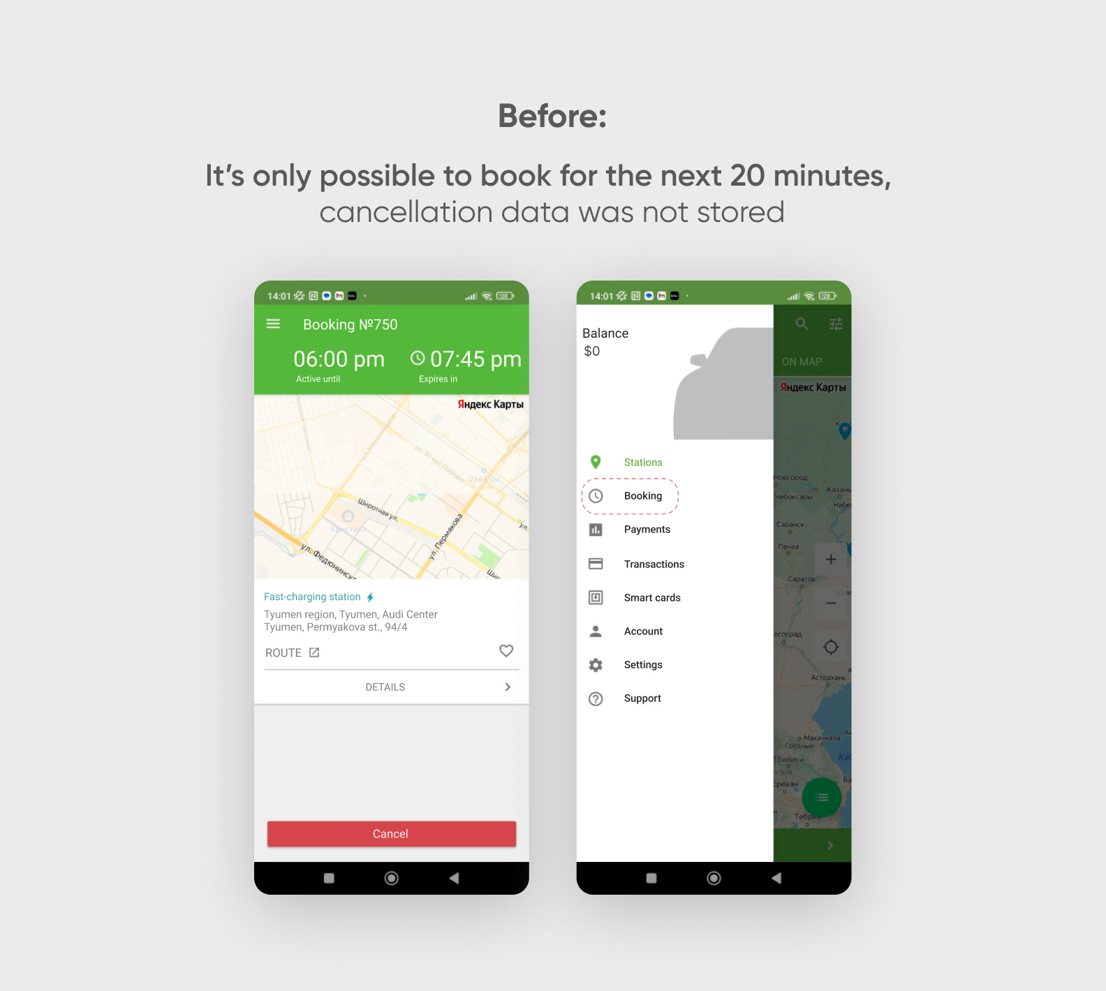 Booking: added new features