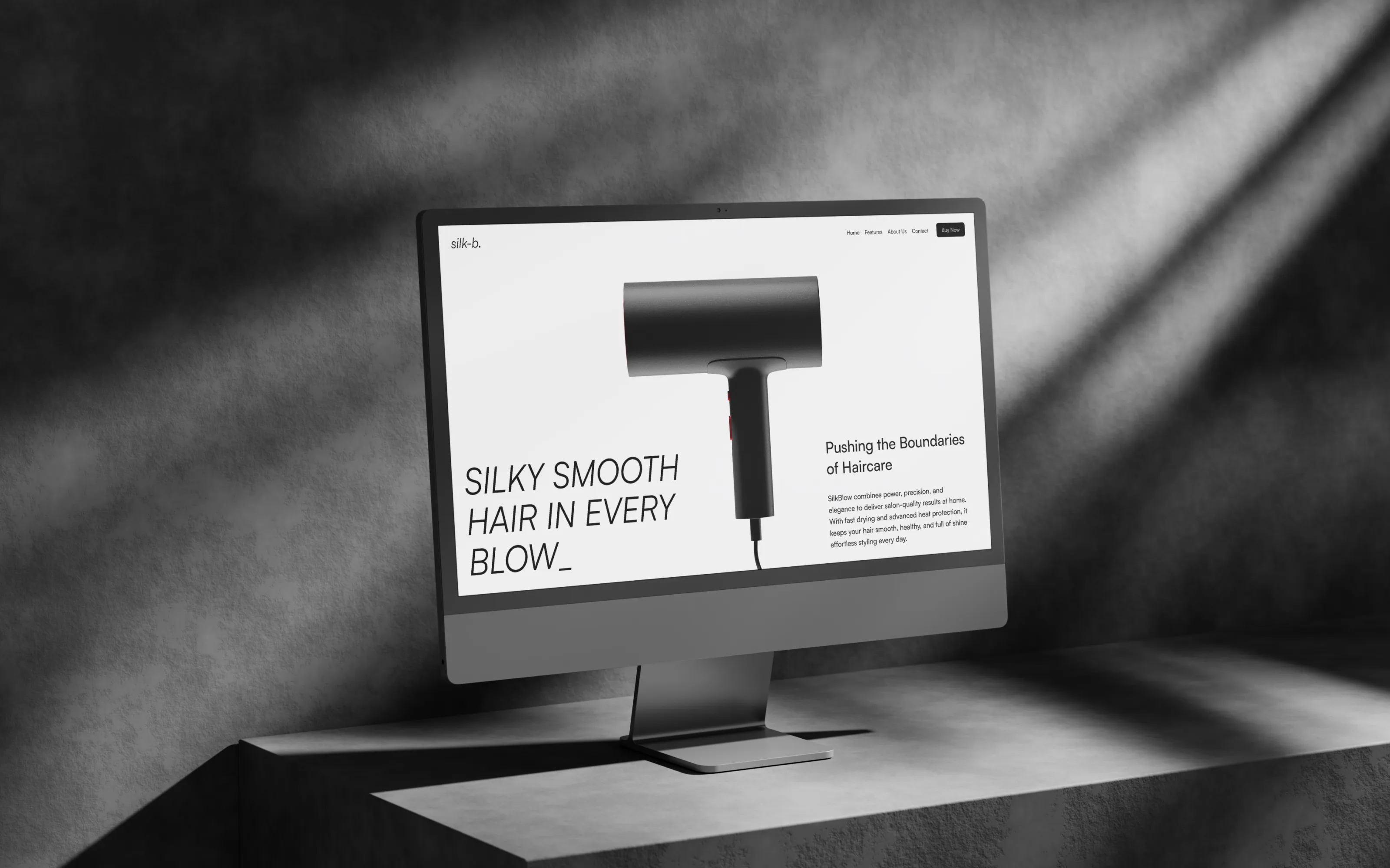 User interface design in a imac