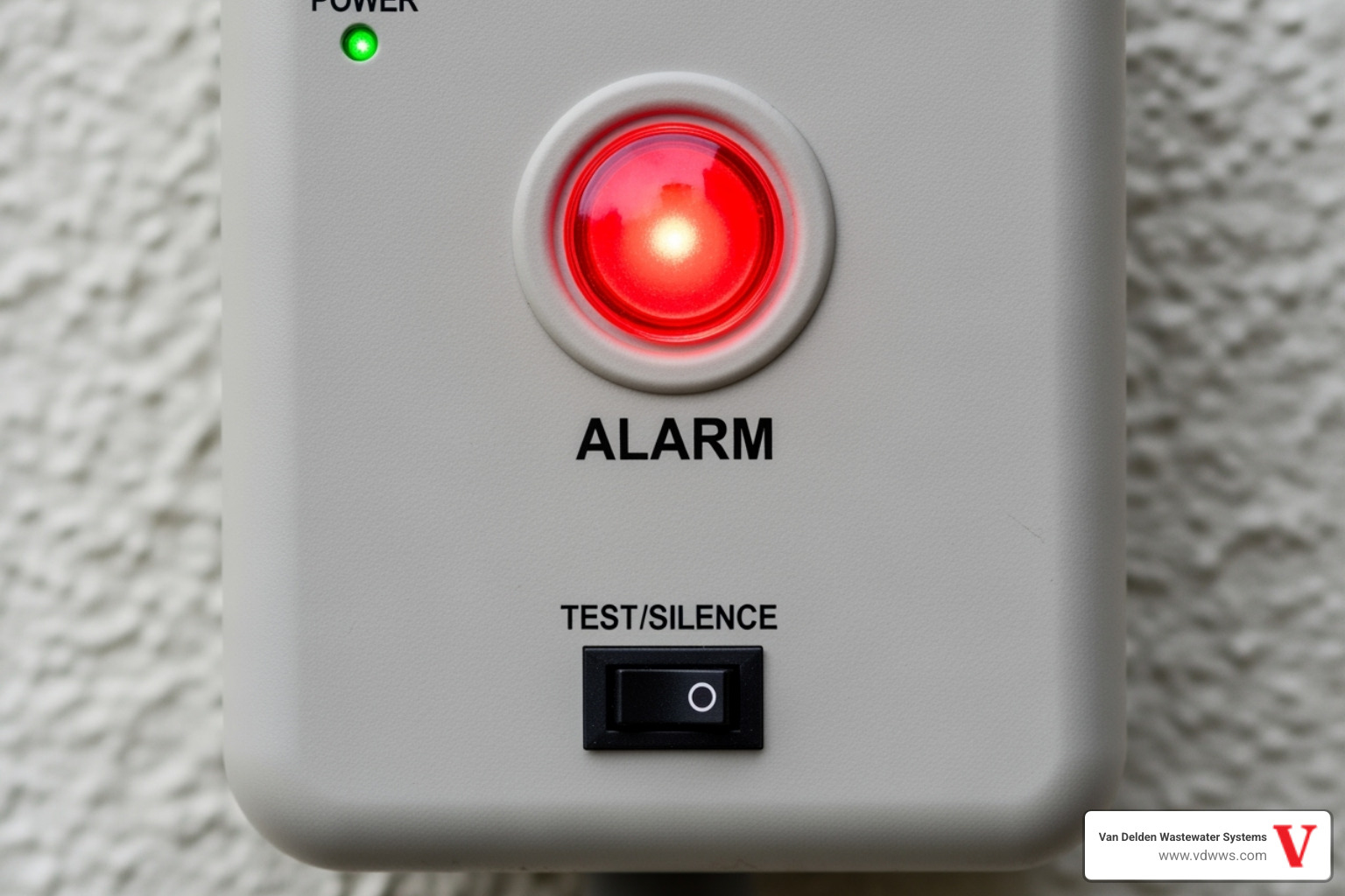 Septic tank alarm going off: Don't Panic! 3 Steps