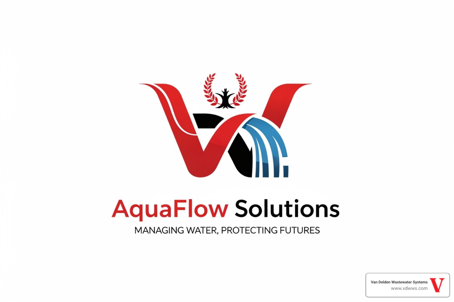 The Van Delden Wastewater Systems logo with the tagline "Family Owned & Operated Since 1937", featuring brand colors #fe0103, #ffffff, #000000 - drainfield cleaning fair oaks ranch tx