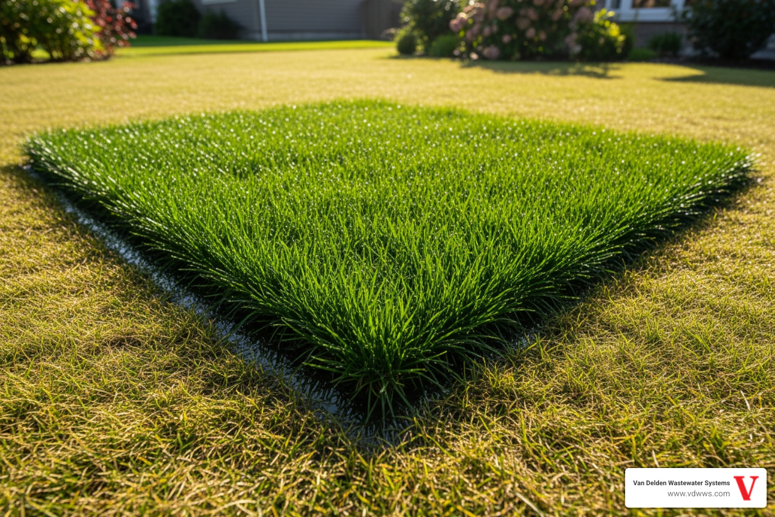 soggy, overly green lawn area above a septic drain field - "I think I have a clogged leach field. Who can I call for service in the Spring Branch area?" soggy, overly green lawn area above a septic drain field - "I think I have a clogged leach field. Who can I call for service in the Spring Branch area?"
