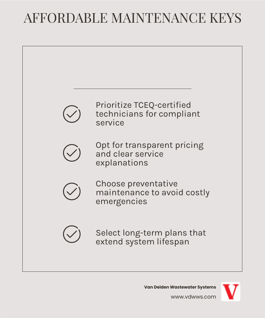 Key steps to affordable aerobic system maintenance - affordable aerobic system maintenance service in san antonio tx