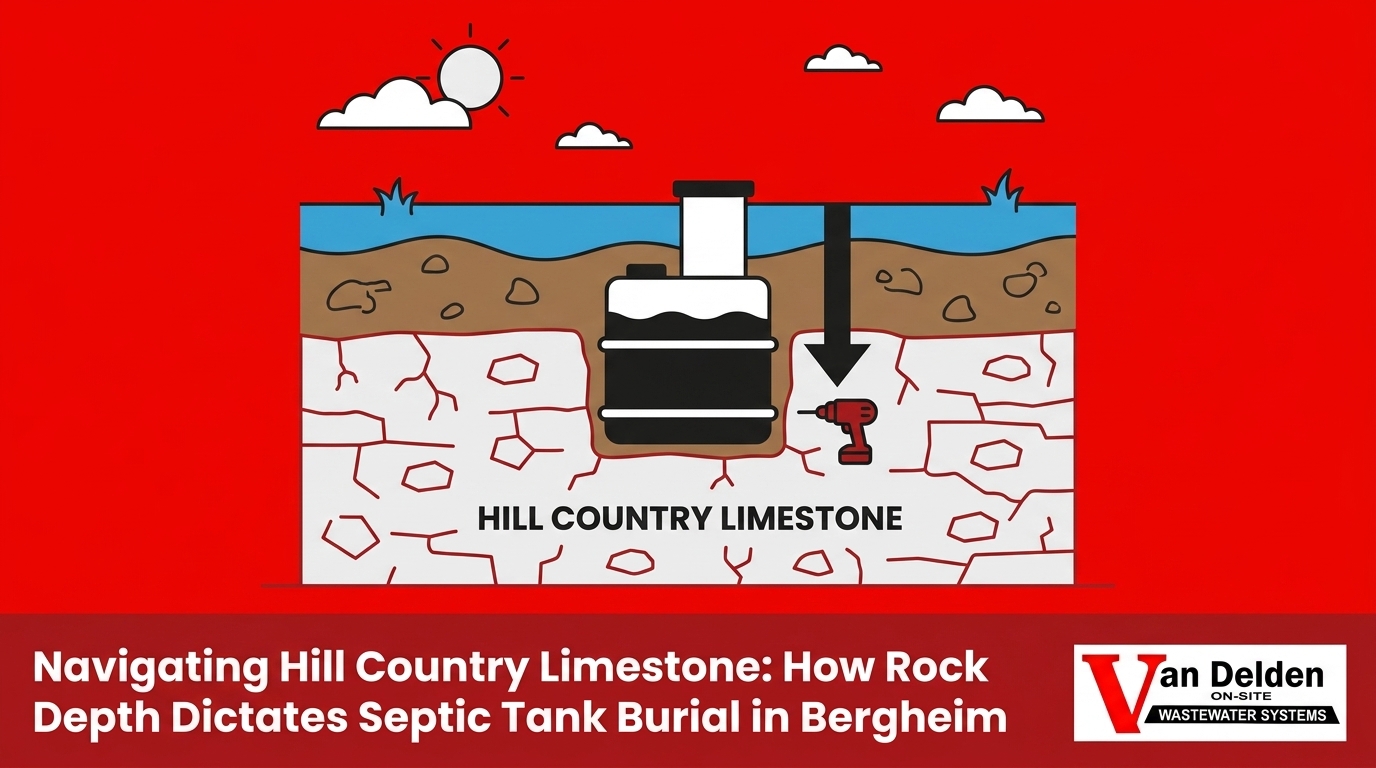 Bergheim, TX Septic Burial: Navigating Rock Depth