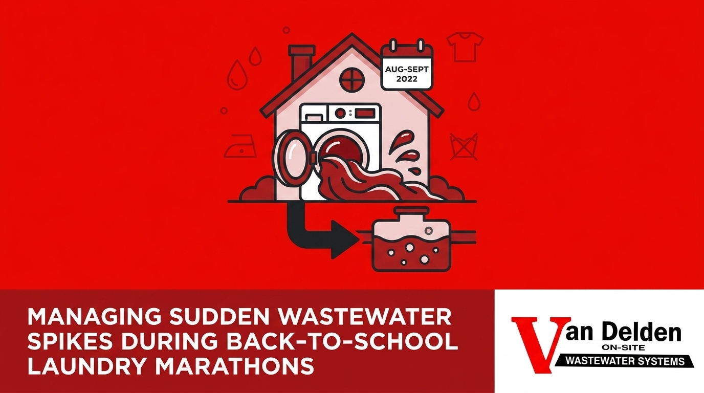 Prevent Wastewater Spikes During Back-to-School Laundry
