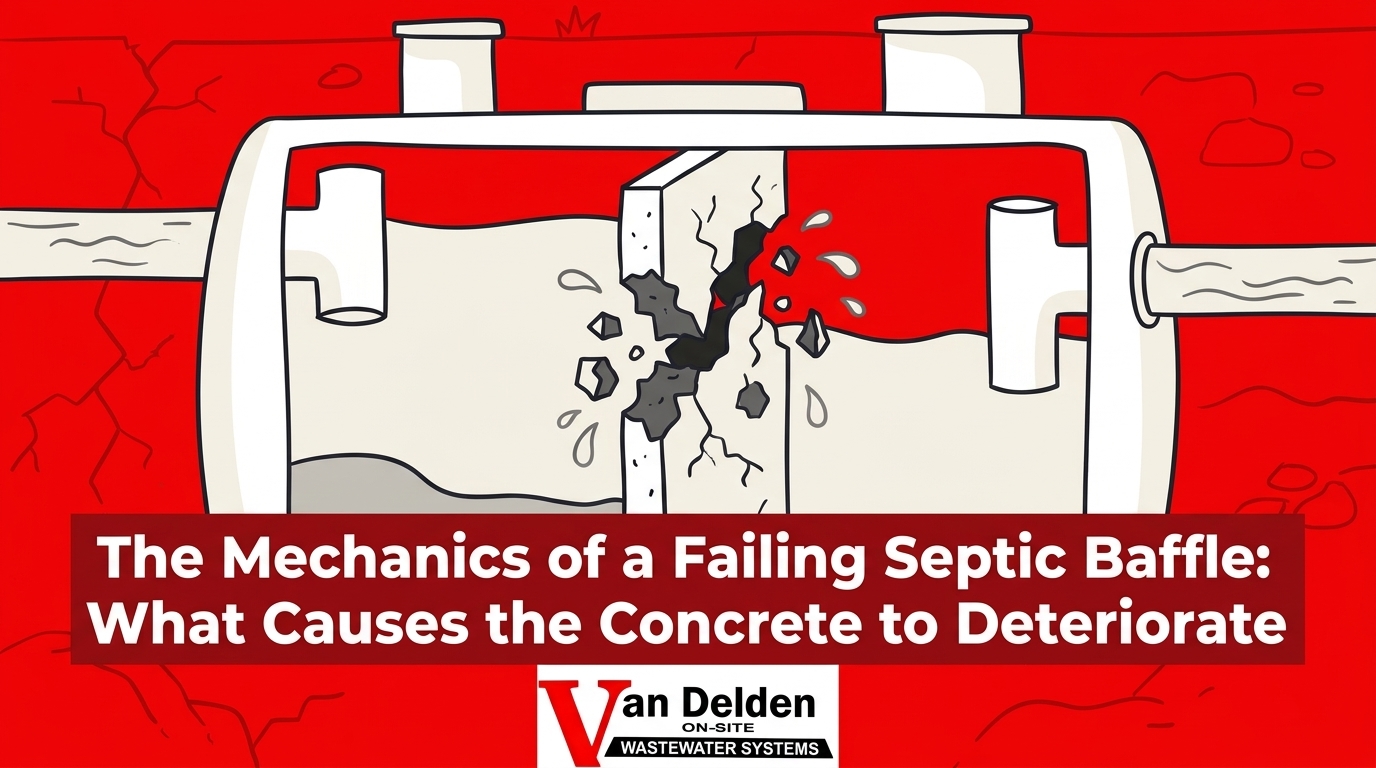 Mechanics of a Failing Septic Baffle: Concrete Decay