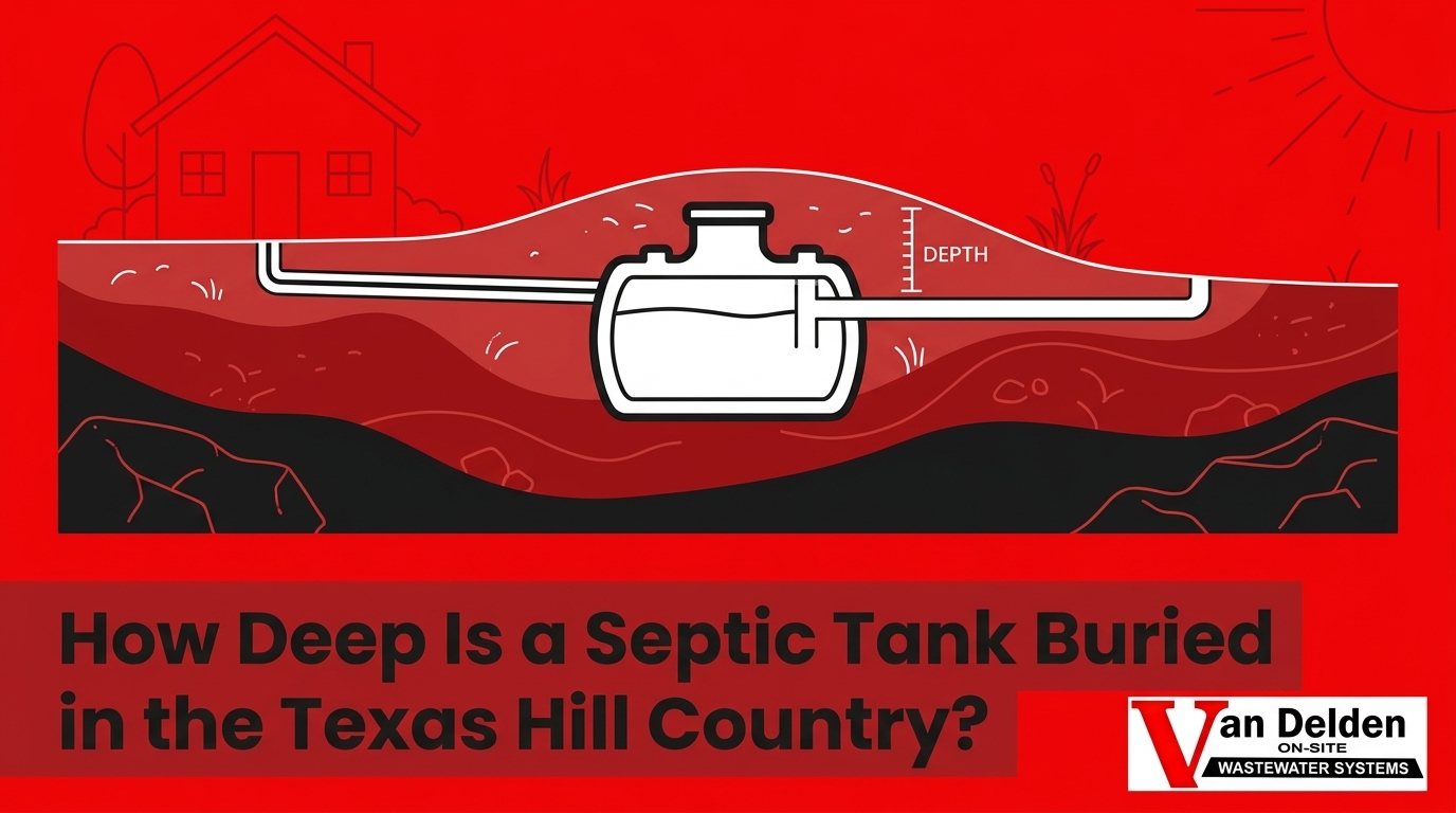 How Deep Is a Septic Tank Buried in Texas Hill Country