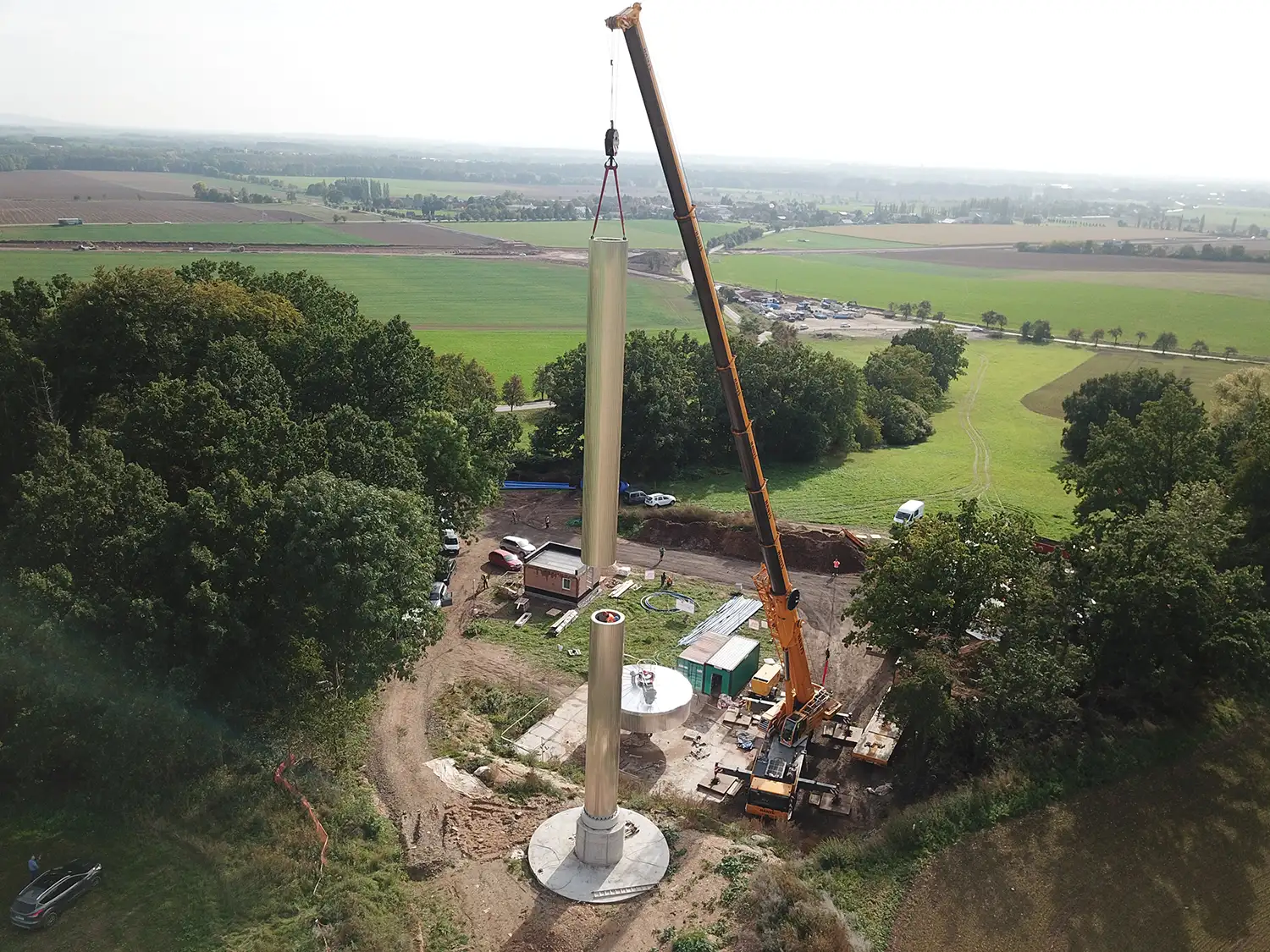 Vodohospodářské stavby s moderními technologiemi – VPK Suchý, Zásmuky