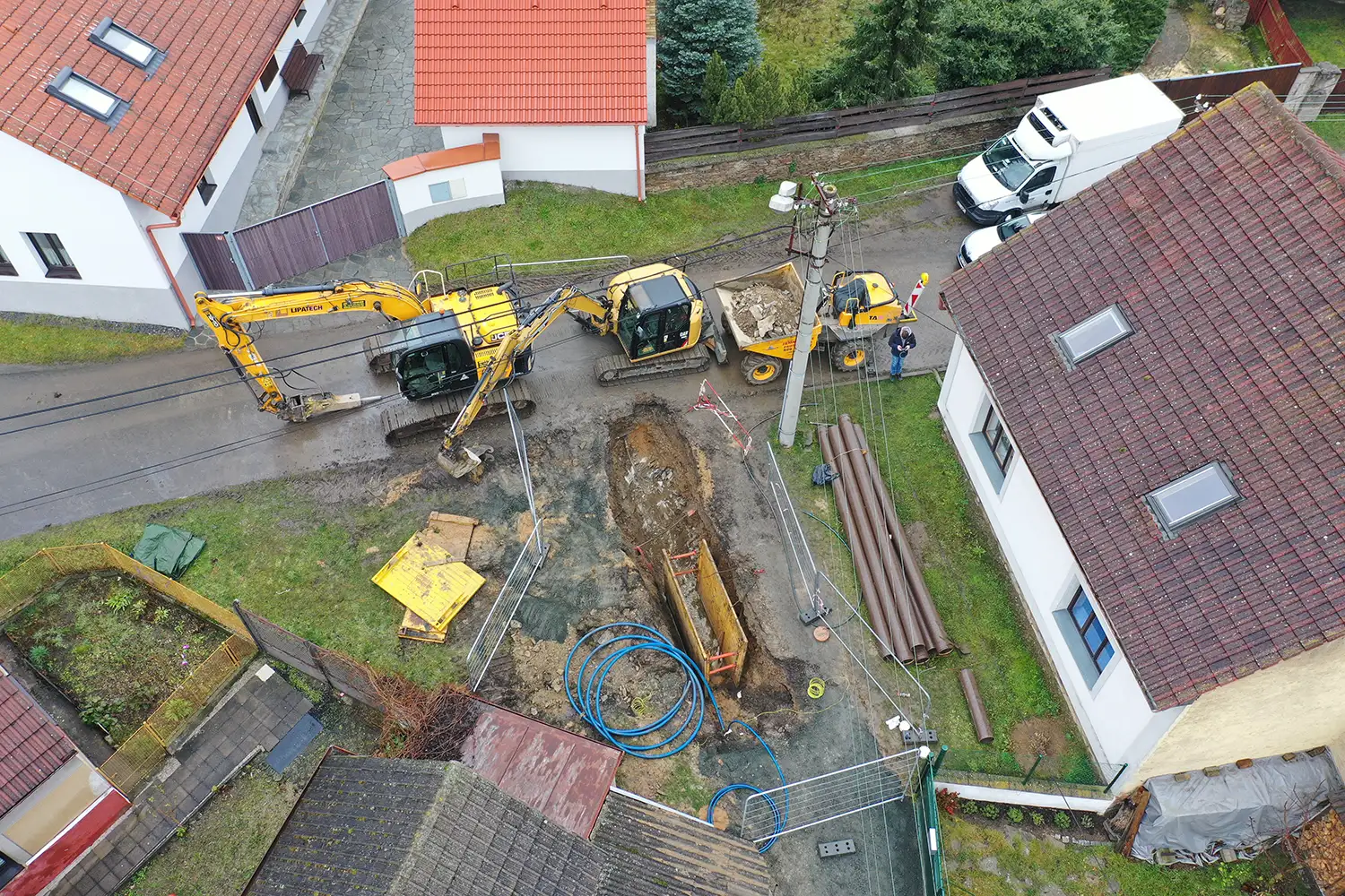 Zasíťování na míru – VPK Suchý, Zásmuky