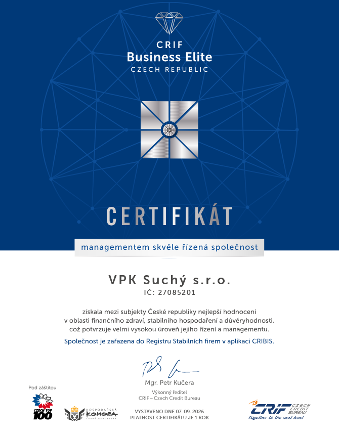 Certifikát 7