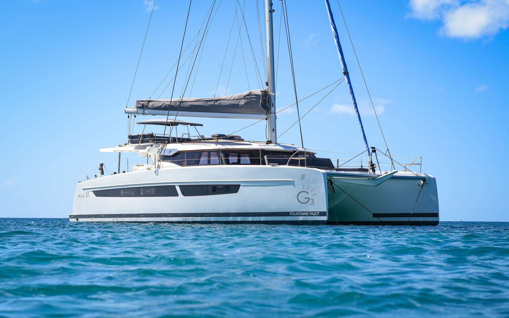 G3 Fountaine Pajot Aura 51 Crewed catamaran BVI