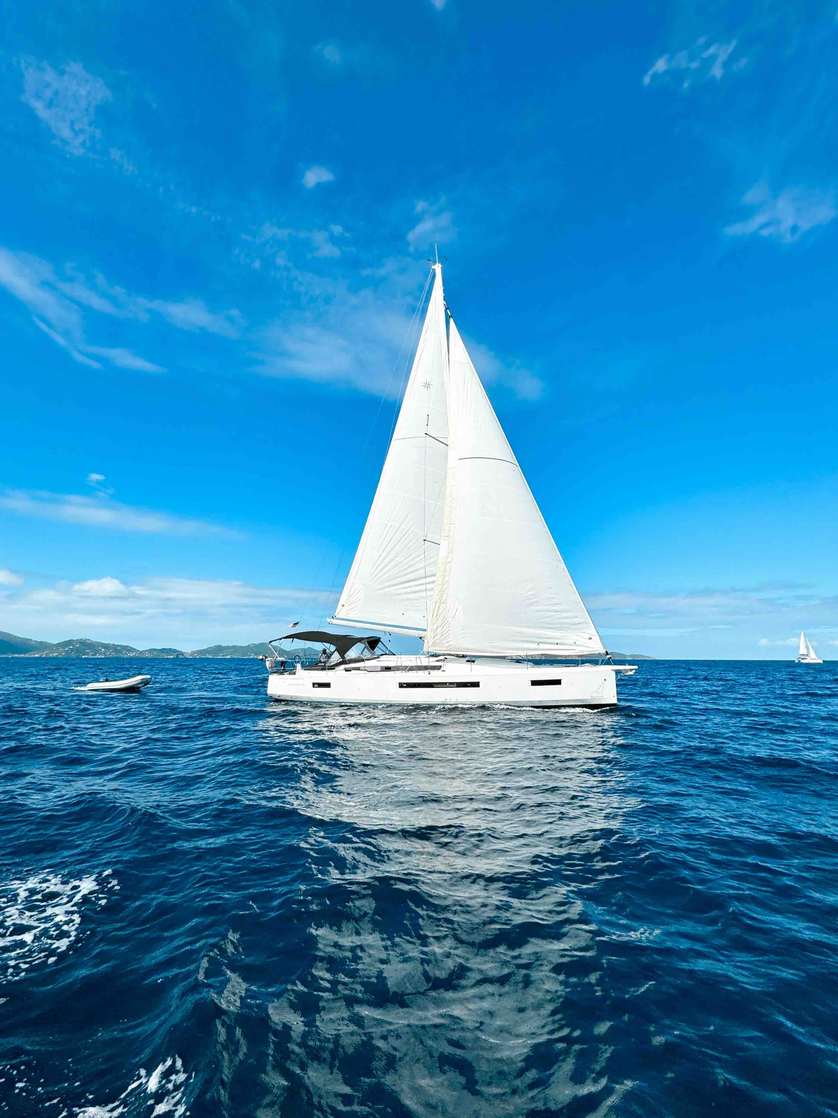 COSETTE II - under sail in the BVI