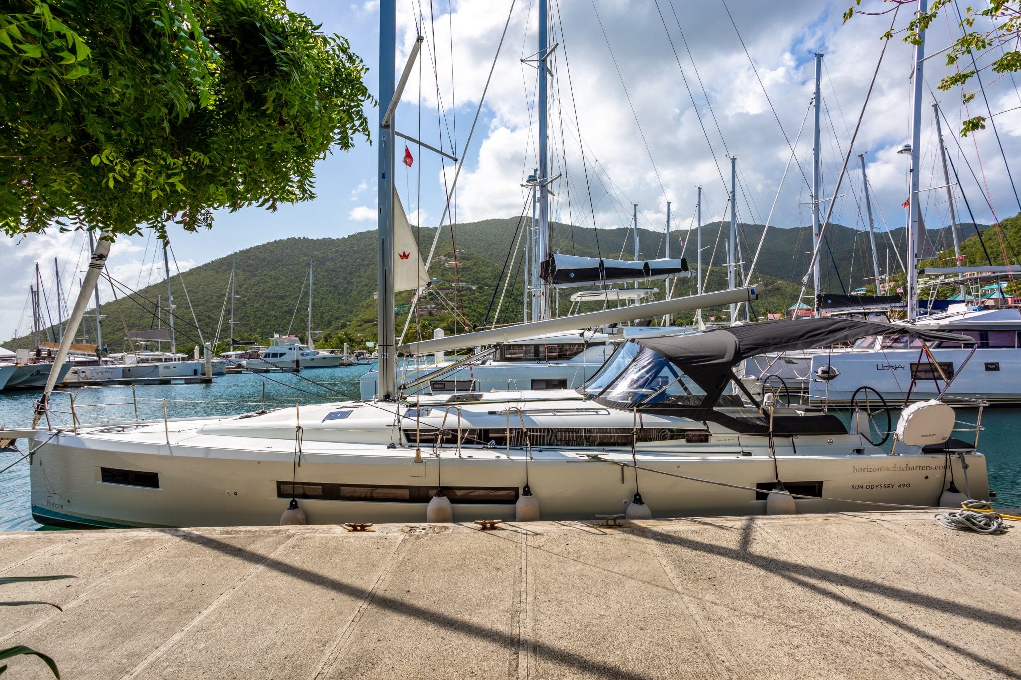 COSETTE II - Sun Odyssey 490 in the Marina