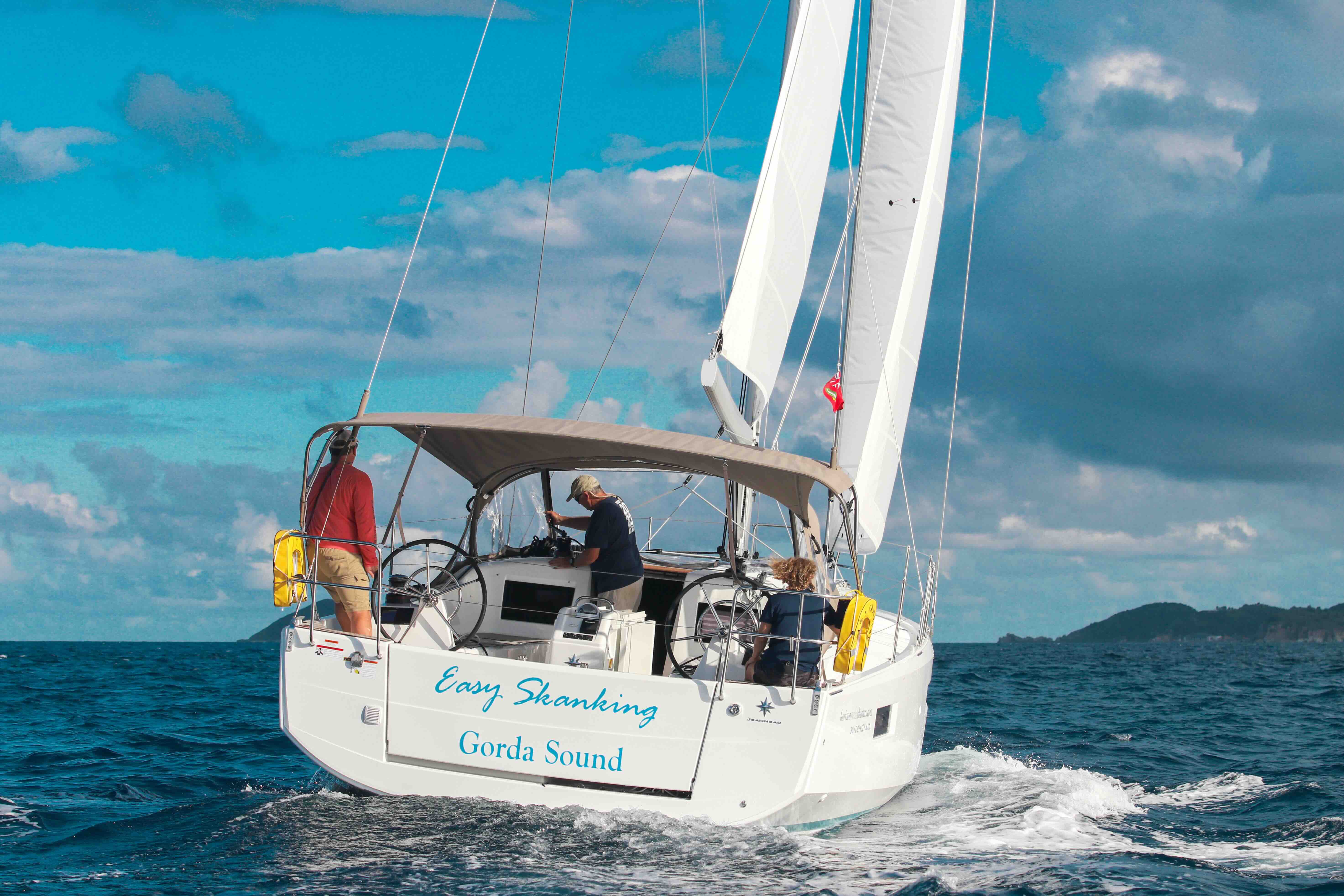 EASY SKANKING - Sailing in the BVI