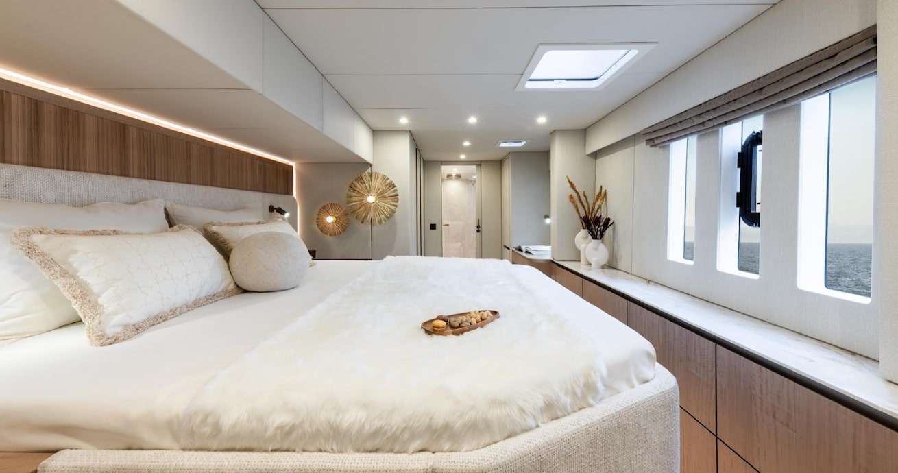 SPICE OF LIFE - Sunreef 60 Catamaran master cabin