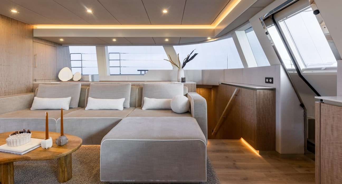 SPICE OF LIFE - Sunreef 60 Catamaran Main saloon