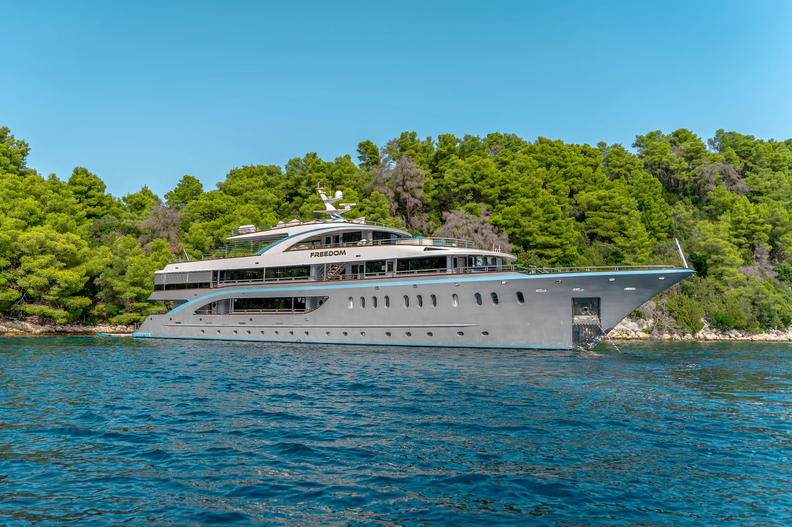Croatia Luxury Crewed Motor Yacht Charter