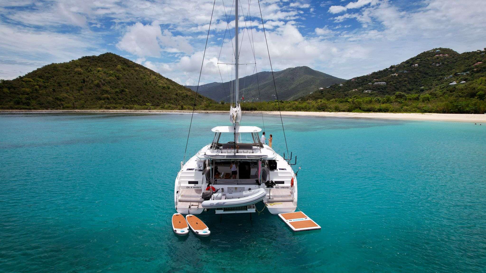 ON A WHIM III - Aft View