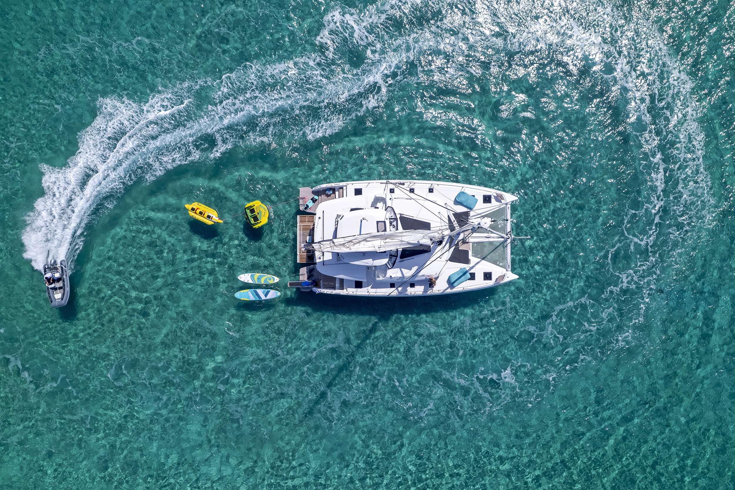 EFFIE STAR - Lagoon 51 aerial view