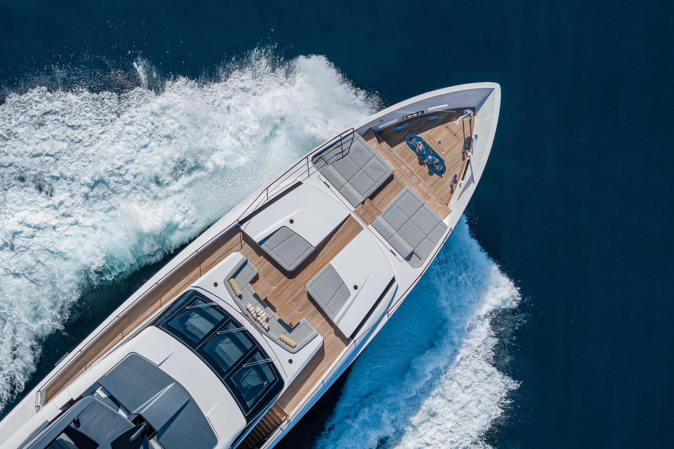 MARICAN FOREVER - 2024 Ferretti Custom Line 106' aerial foredeck show