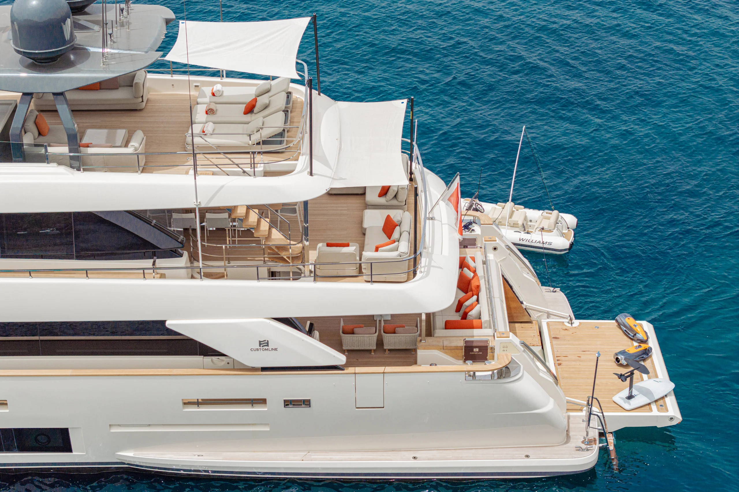 DIANA II - Custom Line 33m Amalfi Coast Luxury Crewed Motor Yacht 