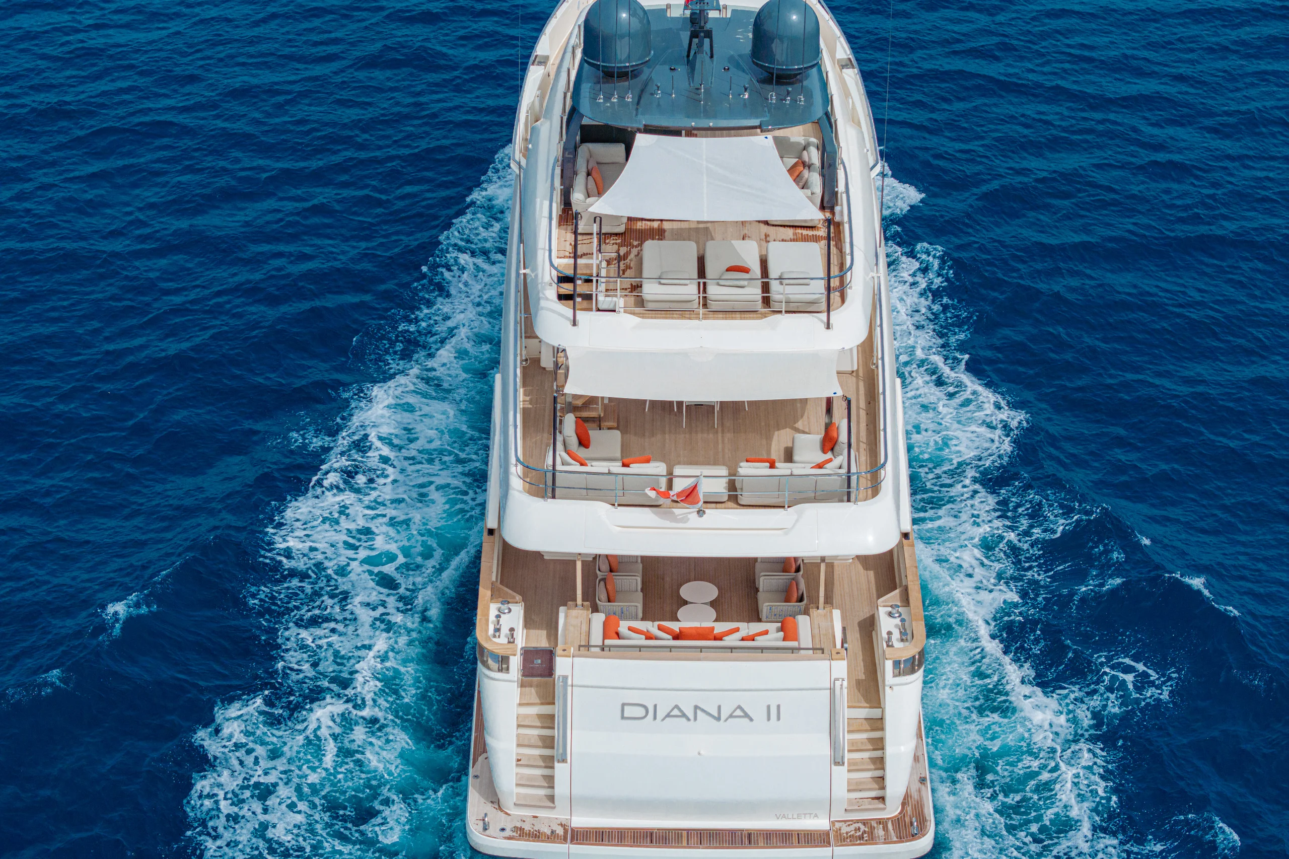 DIANA II - Custom Line 33m Luxury Crewed Superyacht Yacht 