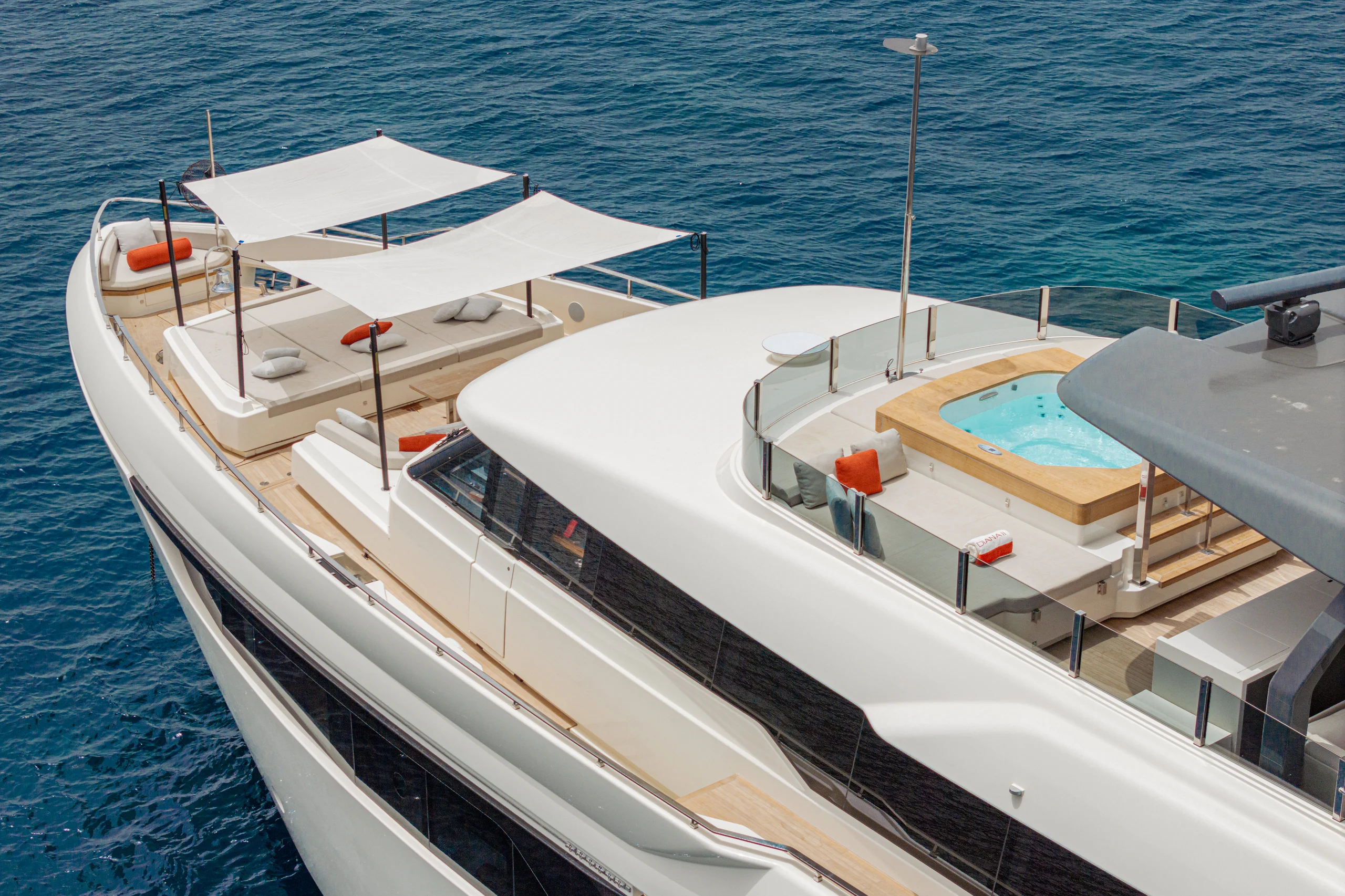 DIANA II - Custom Line 33m Amalfi Coast Luxury Crewed Superyacht charter 