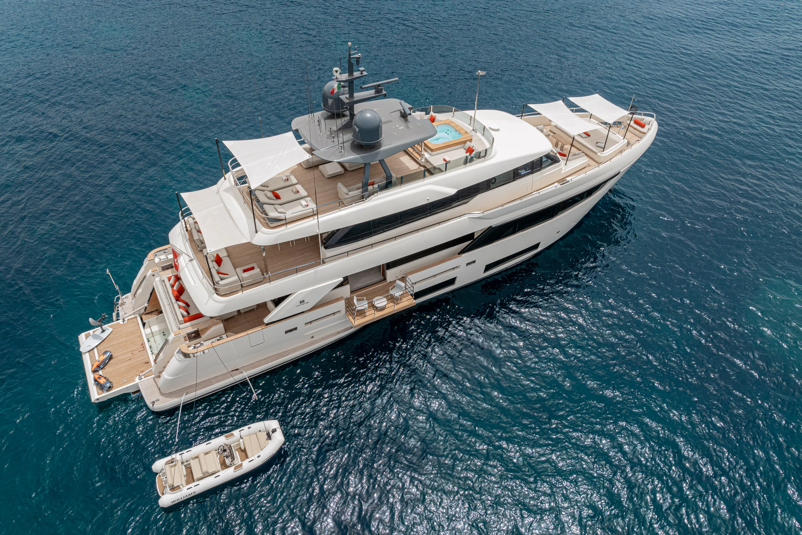 DIANA II - Custom Line 33m Italian Luxury Crewed Motor Yacht 