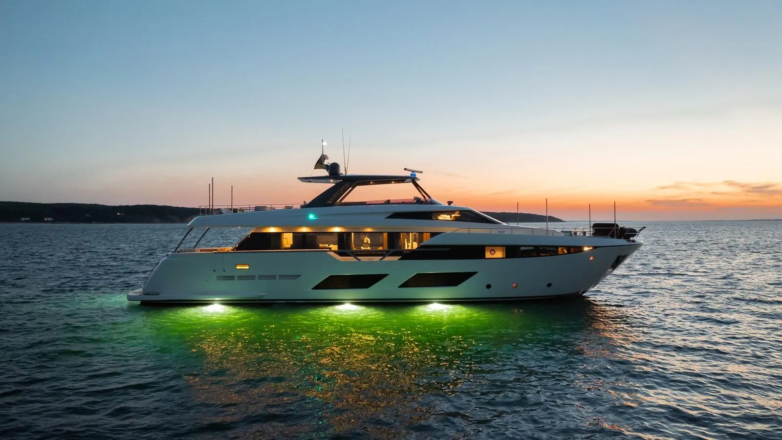 DATE NIGHT Yacht Charter - Ferretti Yachts Luxury Yacht Charter in the Bahamas and Caribbean