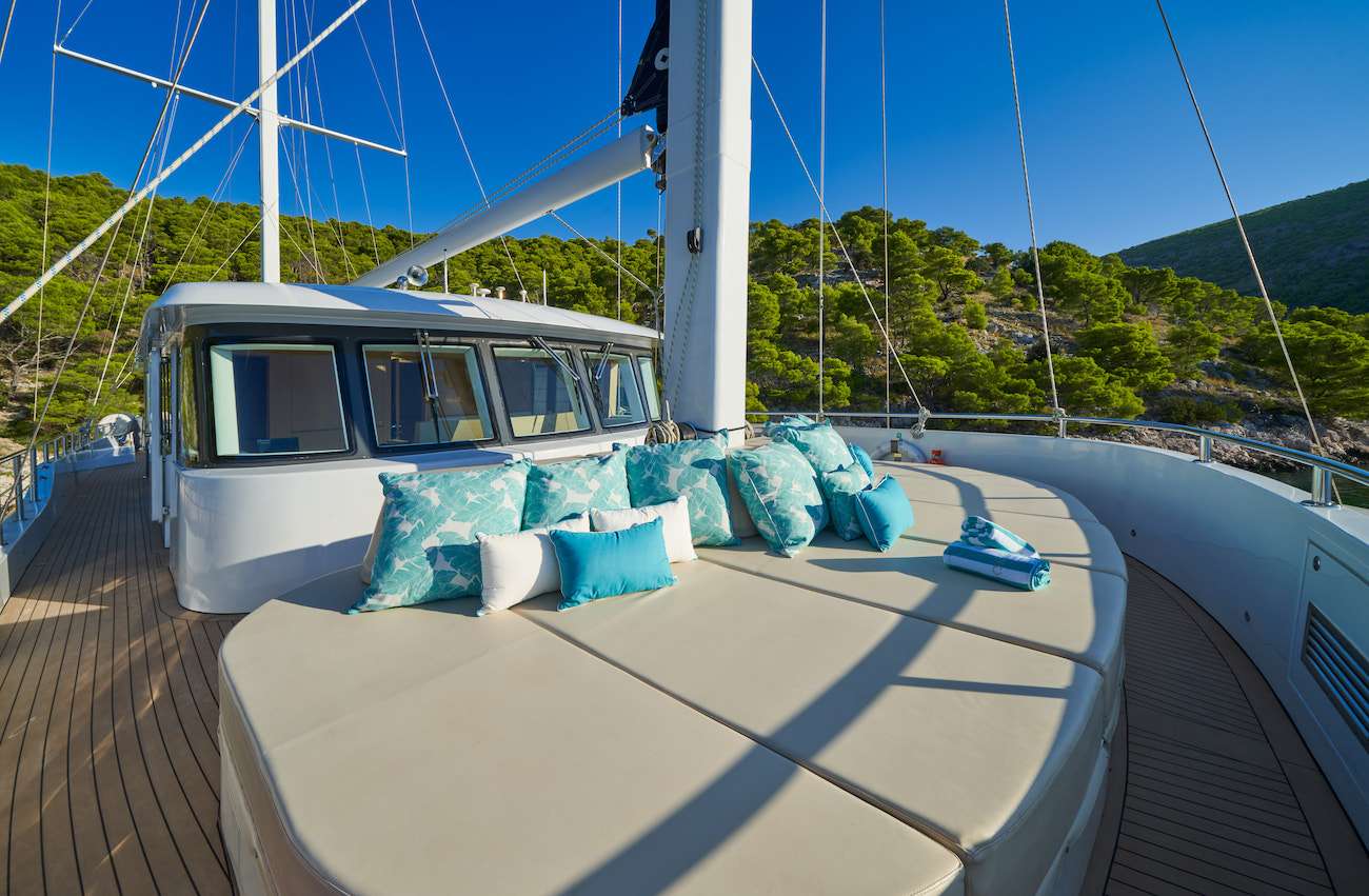 Croatia Luxury Gulet OMINA fordeck