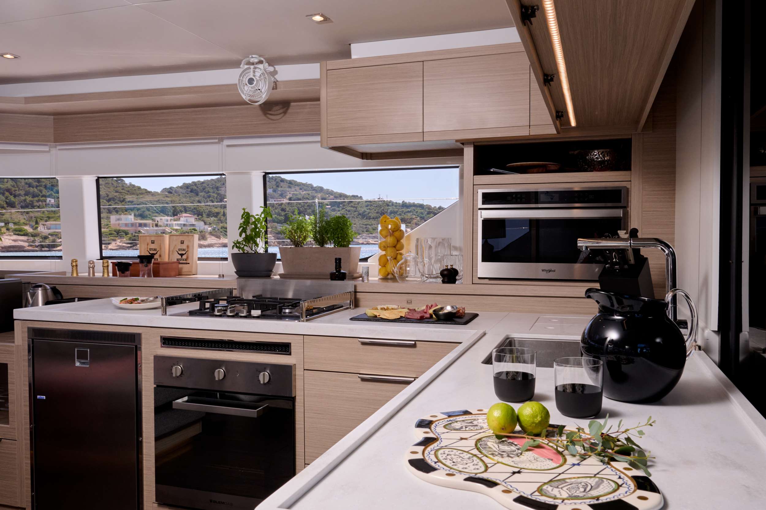 Greece Crewed Catamaran DREAM - Lagoon 55 galley