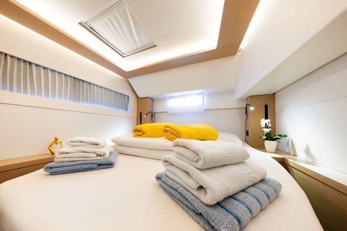 Double Cabin onboard Lagoon 46 Catamaran JOANSEA