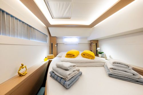 Double Cabin onboard Lagoon 46 Catamaran JOANSEA