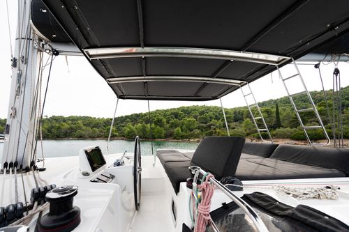 JOANSEA catamaran flybridge view Croatia