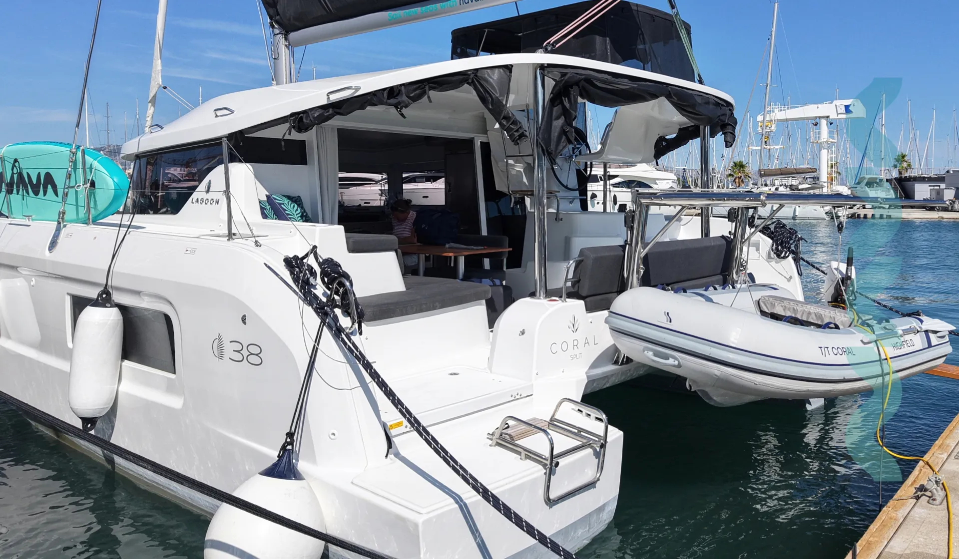 Lagoon 38 Bareboat Catamaran CORAL