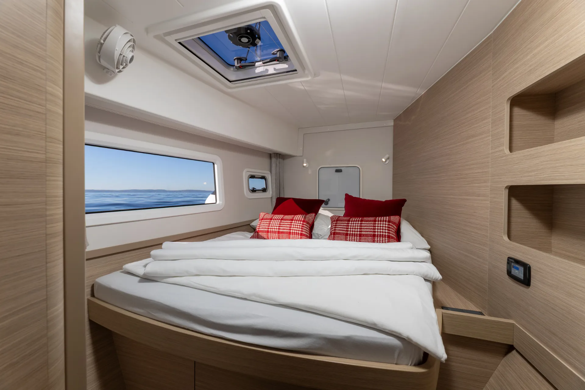 Croatia Bareboat Catamaran SAX IV Lagoon 42 cabin